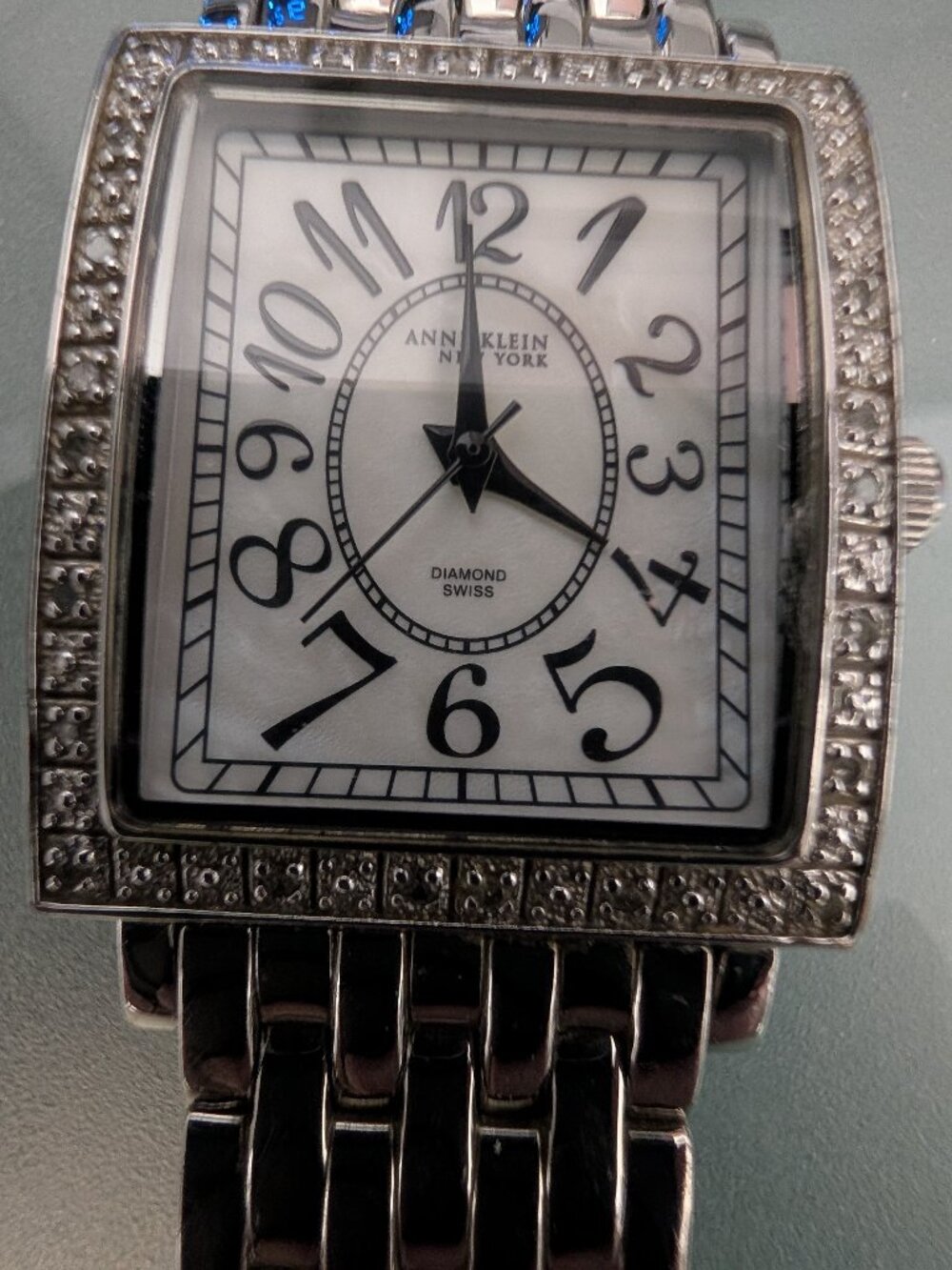 Anne Klein Swiss Genuine Diamond watch
